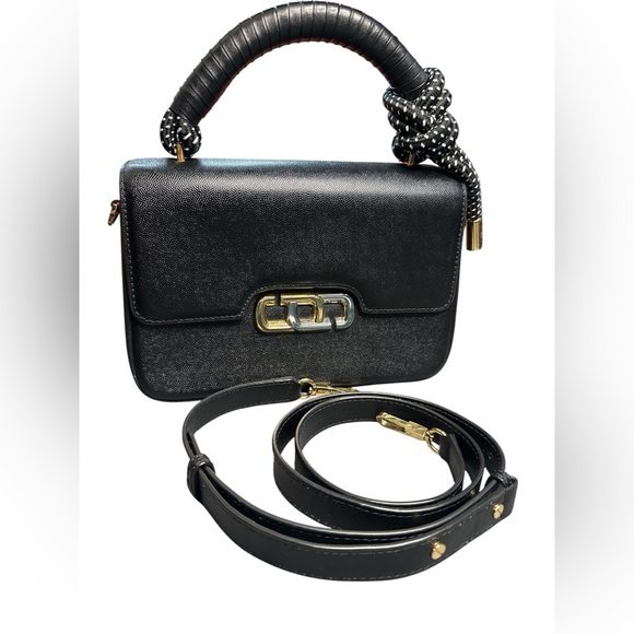 Marc Jacobs Handbags - The Marc Jacobs J Link Black Leather Shoulder Bag